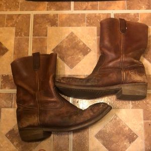 Double H boots…steel toe…